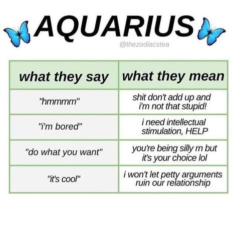 aquarius memes ♒️ on Instagram: “tag your aquarius friends (@thezodiactea) ⠀ .⠀ .⠀ .⠀ .⠀ .⠀ .⠀ #aquarius #aquariussun #Aquariusmoon #zodiacsigns #Aquariussquad #Aquarius♒️…” Aquarius Qualities, Eye Thoughts, Aquarius Personality, Aquarius Traits, Aquarius Truths, Aquarius Life, Aquarius Love, Astrology Aquarius, Aquarius Quotes