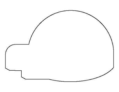 Igloo pattern. Use the printable outline for crafts, creating stencils, scrapbooking, and more. Free PDF template to download and print at http://patternuniverse.com/download/igloo-pattern/ Igloo Activities For Toddlers, Igloo Printable Template, Igloo Template Free Printable, Igloo Crafts For Toddlers, Igloo Printable, Igloo Craft Preschool, Igloo Template, Polar Animals Preschool Crafts, Printable Art Templates