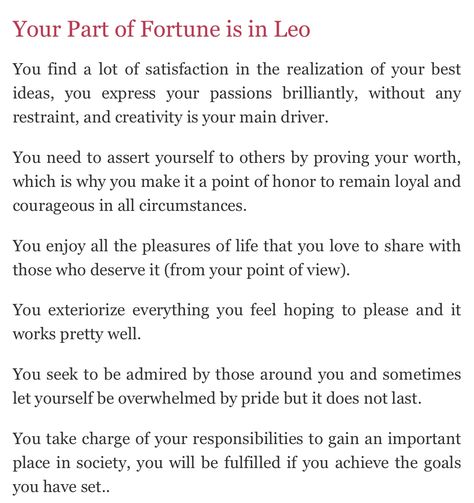 Vertex In Leo, Part Of Fortune, Leo Zodiac Facts, Astrology Leo, Age Of Aquarius, Astrology Chart, Genius Quotes, Mercury Retrograde, Vedic Astrology