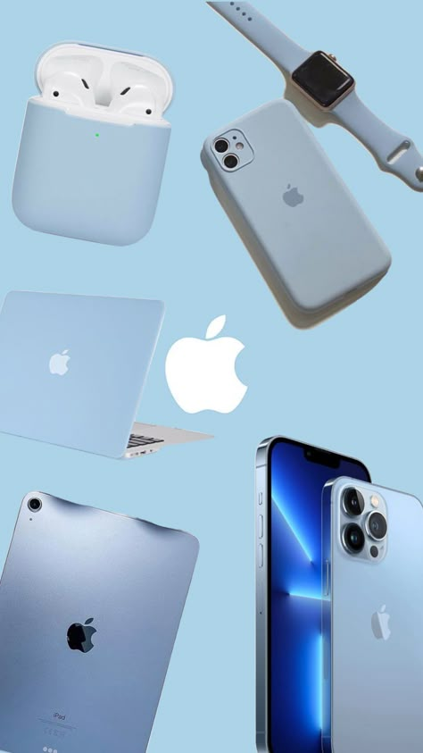 Blue apple products Blue Apple Products, Airplane Wallpaper, Blue Apple, Cute Gifts For Friends, Sky Color, Apple Phone, 2025 Vision, Kpop Funny, Apple Products