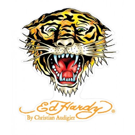 Ed Hardy Designs, Vehicle Decals, Stickers Shop, Christian Audigier, Ed Hardy, Art Fashion, Car Decals, Decals Stickers, Lion Sculpture