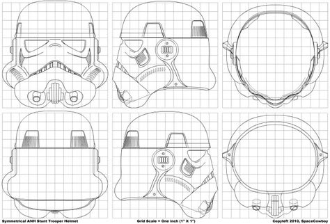 Tutorial: How to build a stormtrooper helmet for less than 10 GBP FINISHED see Pg9 - Page 9 Star Wars Helmets, Scout Trooper, Star Wars Helmet, Stormtrooper Helmet, Star Wars Crafts, Drawing Stars, Star Wars Trooper, Episode Vii, Star Wars Drawings