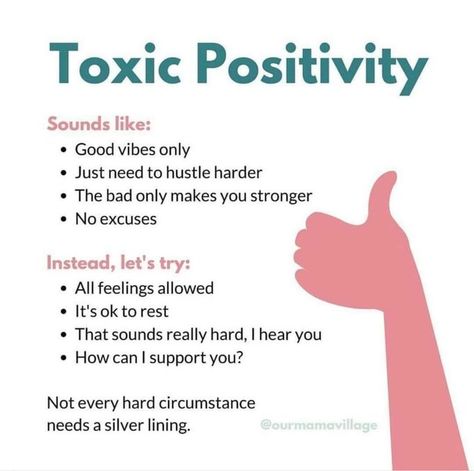 Toxic Positivity, Rainbows And Unicorns, I Support You, Mental Health Facts, Scary Mommy, Yes It Is, Emotional Awareness, Positive Psychology, Toxic People