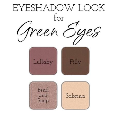 SEINT Eyeshadow Look for GREEN Eyes: LULLABY FILLY BEND and SNAP SABRINA 1 neutral color on your base, 2 medium shade in your crease for depth, 3 darker color for the outer corner of your eye, 4 shimmer shade or lighter color to highlight underneath your brow ​and for your inner eye to open them up. #eyeshadowmakeup #eyeshadowlooks #seintbeauty #seintmakeup #greeneyes Eyeshadow Green Eyes, Eyeshadow Brown Eyes, Eyeshadow Brown, Neutral Makeup Look, Fast Makeup, Eyeshadow For Green Eyes, Bend And Snap, Eyeshadow For Blue Eyes, Makeup Images