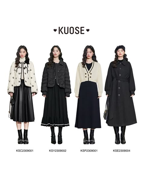 X에서 KUOSE 님 : "New Collection | Blank Page of Life All exclusively manufactured and designed by KUOSE, with LOVE and CARE, for YOU 🫶🏻 https://t.co/nBMmu3FSpP #kuose #ksstyle #uniquedesign #timelessfashion #outfitideasforyou #AutumnIsComing https://t.co/eg9q91Ryp9" / X Siren Outfit, Korean Winter Outfits, Outfit Office, Old Money Outfit, Simple Style Outfits, Money Outfit, Everyday Fashion Outfits, Blank Page, Japanese Outfits