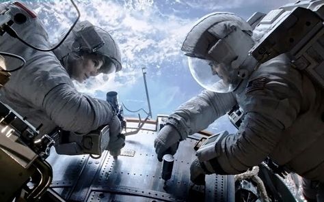 ♡ Gravity Film, Gravity Movie, Gravity 2013, Telluride Film Festival, Space Suits, Neil Degrasse Tyson, Lost In Space, George Clooney, Sandra Bullock