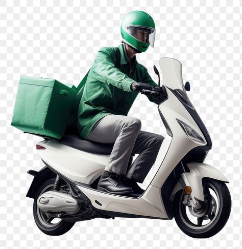 Delivery Scooter, Motorcycle Png, Man Png, Motorcycle Men, Scooter Motorcycle, Insta Post, Motorcycle Design, Media Design, Delivery Man