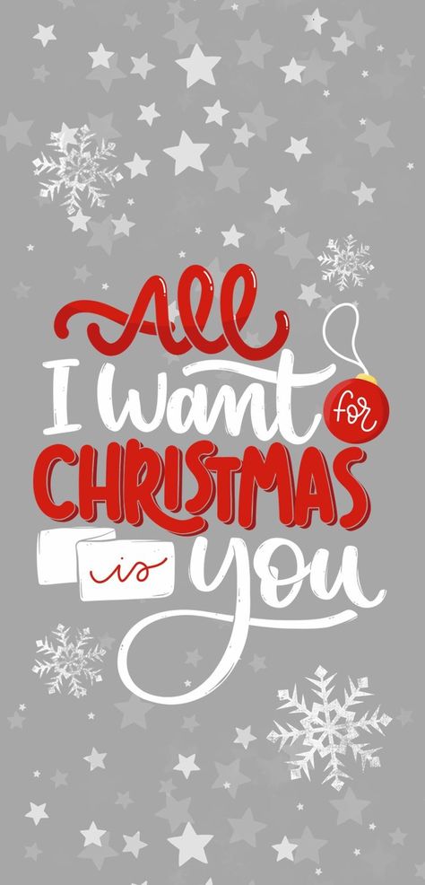 All I Want For Christmas Is You Wallpaper Iphone, All I Want For Christmas Is You Quotes, All I Want For Christmas Is You Wallpaper, Christmas Is Coming Wallpaper, Christmas Is Coming Quotes, Cute Christmas Designs, Christmas Lockscreen, Quotes Christmas, Christmas Desktop