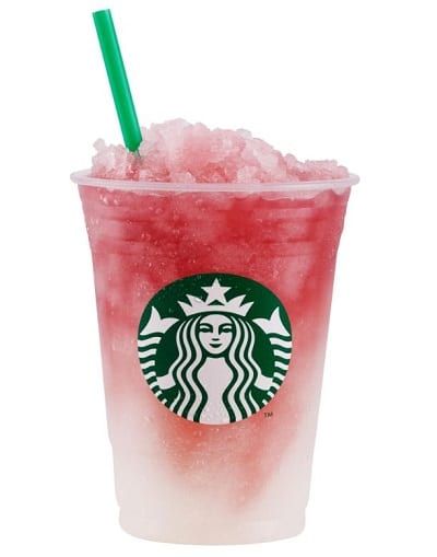 Copycat Starbucks Drinks, Granitas, Starbucks Strawberry, Healthy Starbucks Drinks, Starbucks Caramel, Summer Diet, Healthy Starbucks, Starbucks Drinks Recipes, Starbucks Gift