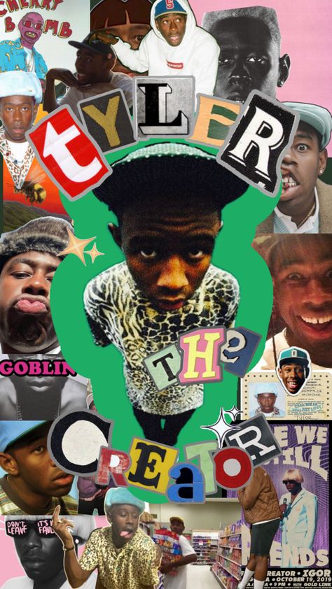 Album Wallpaper Tyler The Creator, Wall Collage Tyler The Creator, Tyler Creator Wallpaper, Tyler And Frank Wallpaper, Tyler The Creator New Album Pfp, Y2k Wallpaper Tyler The Creator, Tyler The Creator Phone Wallpaper, Music Wallpaper Tyler The Creator, Tyler The Creator Wallpaper Collage