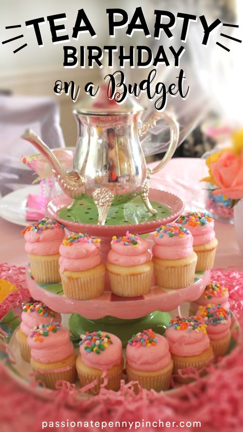 1 Year Birthday Tea Party, School Tea Party Ideas, Tea Party With Dolls, Diy Tea Party Birthday, At Home Tea Party For Kids, Tea Party For Three Year Old, Tea Party Business Ideas, Tutu Tea Party, Baby Tea Party Birthday