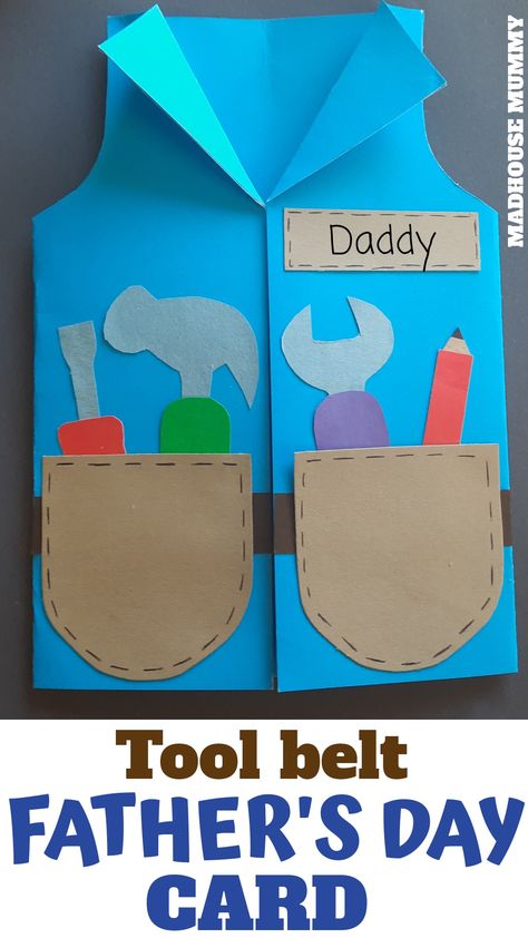 Paper Craft For Father's Day, Fathers Day Crafts For Kindergarten, Father’s Day Cards For Kids, Diy Father’s Day Cards, Fathers Day Card Craft, Fathers Day Cards For Kids, Card For Fathers Day, Father's Day Cards Handmade, Fathers Day Craft