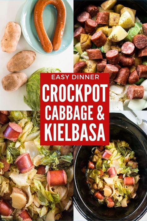 Crockpot Polish Sausage And Cabbage, Cabbage And Kielbasa Recipes Crock Pots, Kielbasa And Cabbage Recipes Crockpot, Kielbasa Cabbage Potatoes Crockpot, Slow Cooker Potatoes Cabbage And Kielbasa, Slow Cooker Cabbage And Kielbasa, Cabbage And Noodles With Kielbasa Crock Pot, Polish Sausage And Cabbage Crock Pot, Crockpot Boiled Dinner