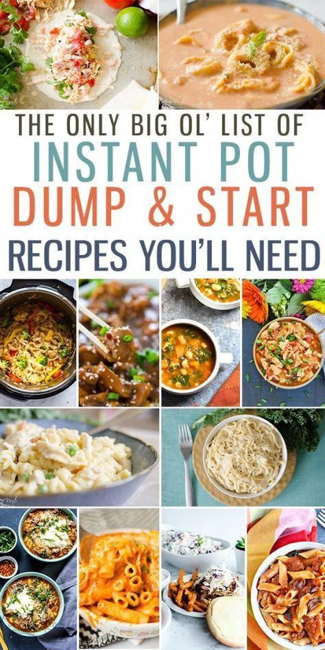 Crockpot Videos, Instant Pot Dump, Meal Planning Easy, Cooking With Karli, Pot Recipes Easy, Dump Meals, Best Instant Pot Recipe, Healthy Instant Pot Recipes, Instant Recipes