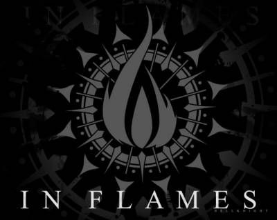 ' In Flames Band, Flames Wallpaper, Band Wallpaper, Wallpaper 2016, Metal Band Logos, Heavy Metal Art, Band Wallpapers, In Flames, Logo Wallpaper