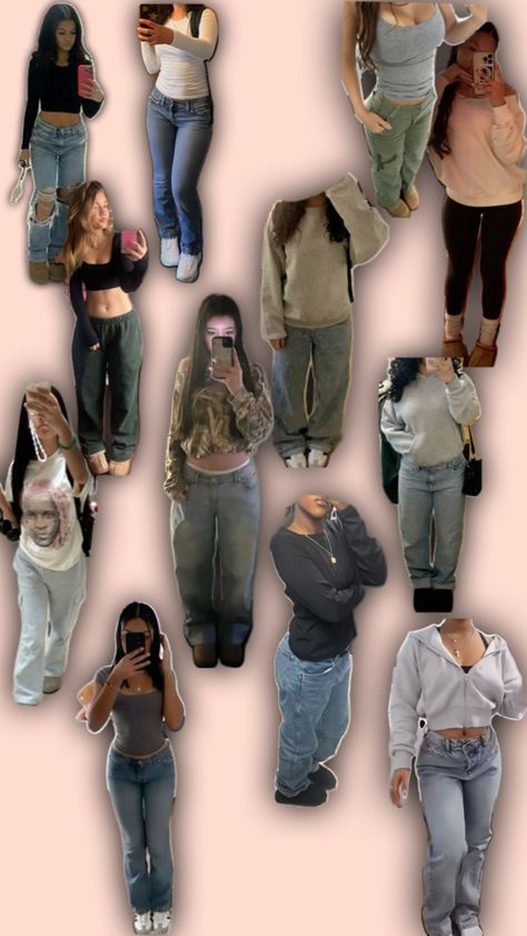 Cute Outfits For School Baggy Jeans, Tan Cargo Outfits Women, Outfits To See Your Ex In, Outfit Ideas For A Party Casual, How To Find A Style That Fits You, Outfits To Wear While On Your Period, Outfit Ideas To Go Shopping, Super Simple Outfits For School, Dress As Ur Type Spirit Day