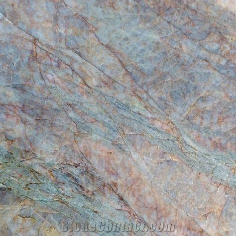 Kitchen Combos, Blue Shower Tile, Minimalist Small Bathrooms, Blue Quartzite, Kitchen Stone, Resin Countertops, Brown Granite, Kitchen Mood Board, Countertop Decor