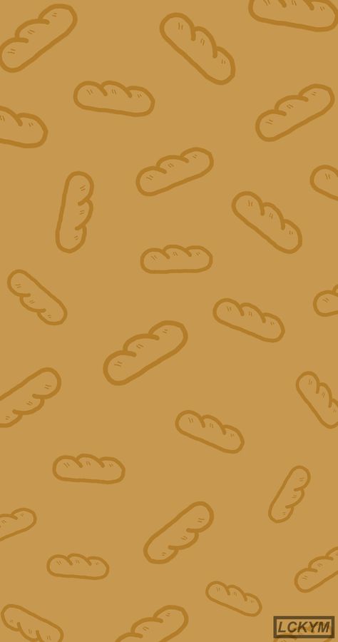 Bread Pictures Cartoon, Bread Background Wallpaper, Baguette Wallpaper, Bread Background Design, Bread And Pastry Background Aesthetic, Bread Pattern Design, Aesthetic Bread Wallpaper, Cute Bread Wallpaper, Bread Aesthetic Wallpaper