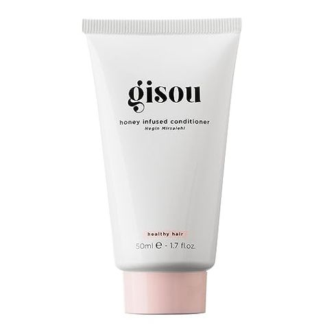 Gisou Honey Infused Conditioner Travel Size, a Weightless and Nourishing Conditioner Enriched with Mirsalehi Honey, Mini TSA-Approved Conditioner (1.7 fl oz) Tsa Approved, Travel Size, Healthy Hair, Travel Size Products, Beauty And Personal Care, Honey, Conditioner, Personal Care, Travel