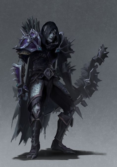 Dark ranger, Lyna-ZF on ArtStation at https://www.artstation.com/artwork/WKLkXG Dark Ranger, Archer Characters, World Of Warcraft Characters, Warcraft Characters, Warcraft Art, My Fantasy World, 다크 판타지, Fantasy Concept Art, Fantasy Rpg