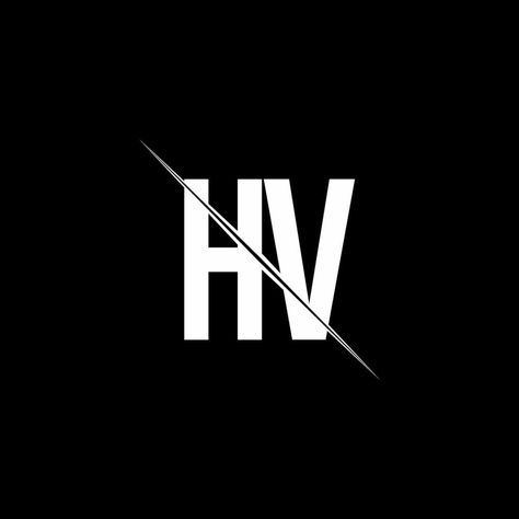 Hv Logo Design Letter, Hv Logo Design, Hv Logo, Slash Style, Logos Ideas, Cute Love Wallpapers, Couple Goals Teenagers, Name Wallpaper, Love Wallpaper