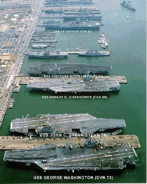 Naval Station Norfolk, Uss Enterprise Cvn 65, Uss Theodore Roosevelt, Navy Carriers, Scale Model Ships, Navy Aircraft Carrier, Us Navy Ships, Aircraft Carriers, Naval Force