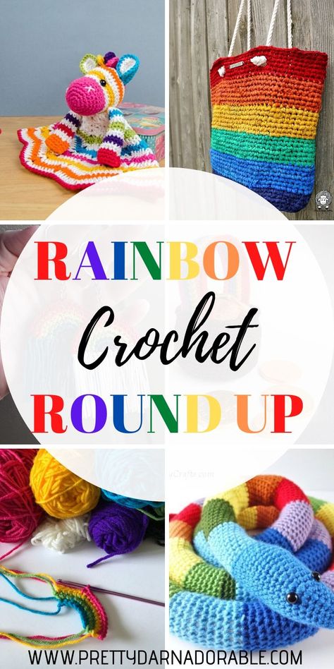 Crochet Rainbow Pattern, Gay Crochet, Rainbow Crochet Pattern, Coffee Sleeve Pattern, Pride Crochet, Slouchy Hat Crochet Pattern, Crochet Accessory, Rainbow Hats, Crochet Rainbow