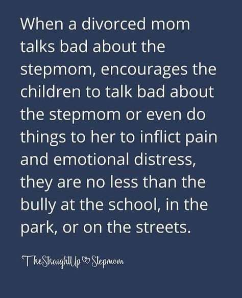 True my step children were totally awful because of their biological mother's vile, meanness, neglect, & lies. Disrespectful Step Kids Quotes, Step Parents Quotes, Step Children Quotes, Step Parents, Step Children, Co-parenting, Step Mom Quotes, Bio Mom, Parallel Parenting