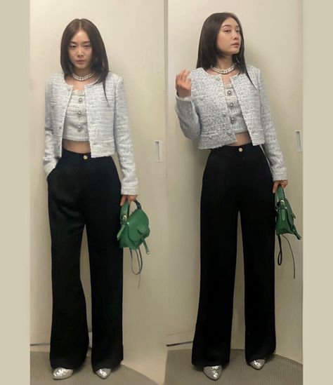 Kdrama Actress Outfits, The Glory Outfit Kdrama, Lee Sara The Glory Outfit, The Glory Kdrama Outfit, Kim Hieora, Smart Casual Women Outfits, Race Outfit, Smart Casual Women, Bella Hadid Outfits