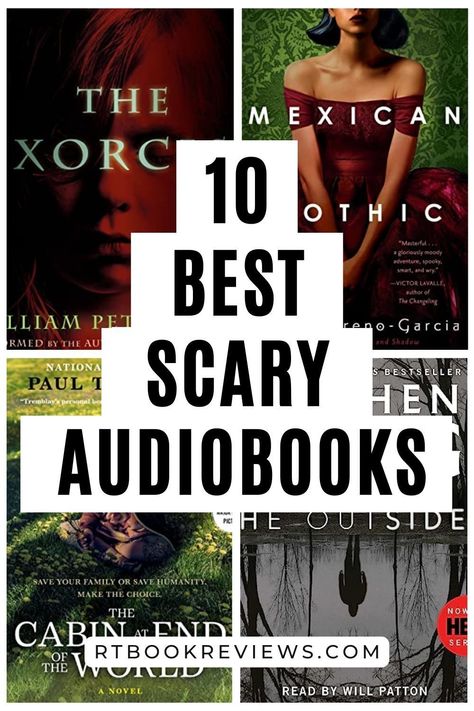 Looking for a spine-chilling book experience? Look no further than these scary audiobooks! Tap to see the 10 best audiobooks sure to keep you up at night to experience horror books at their best. #bestaudiobooks #horrorbooks #scaryaudiobooks #fallbooks Scary Audiobooks, Louise Brealey, Shirley Jackson, Best Audiobooks, Fallen Book, Horror Book, Horror Books, Brace Yourself, The Exorcist