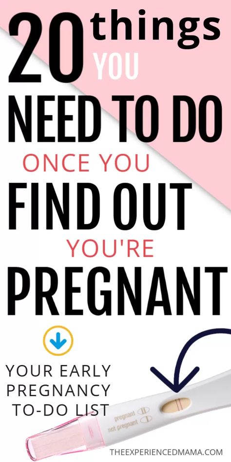 First Trimester Checklist: Things To Do in Early Pregnancy after you find out you're pregnant! #pregnancyadvice First Trimester Checklist, Finding Out Your Pregnant, Trimester Checklist, First Month Of Pregnancy, Pregnancy Timeline, Pregnancy First Trimester, First Time Pregnancy, Pregnancy Help, Pregnancy Checklist