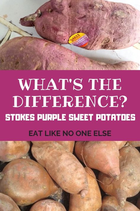 Learn all about Purple Sweet Potatoes and How They are Different from Regular Sweet Potatoes. Purple inside and out, these are my favorite sweet potatoes for making fries.  #sweetpotatoes #potatoes #purple | eatlikenoone.com Purple Veggies, Purple Color Meaning, Homemade Sweet Potato Fries, Okinawan Sweet Potato, Purple Vegetables, Purple Beans, Ube Recipes, Orange Sweet Potatoes, Purple Sweet Potato