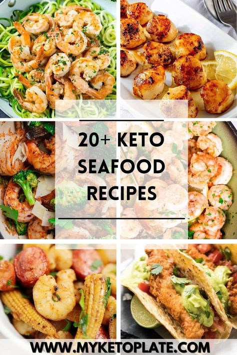 If you are a fan o seafood, then you've come to the right place. We've created a list with 20+ keto seafood recipes that are not only low-carb but also packed with many nutrients and delicious flavors. Low Carb Seafood Recipes, Low Carb Seafood, Keto Seafood Recipes, Keto Basics, Keto Seafood, Delicious Seafood Recipes, Scallop Recipes, Carb Dinner, Carb Foods