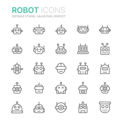 129,457 Robot Illustrations & Clip Art - iStock Robotics Tattoo, Robotics Logo, Robot Icon, Robot Logo, Robot Tattoo, Procedural Generation, Robot Illustration, Vintage Robots, Space Tattoo