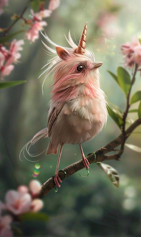 Prompt 👉Unicorn horn bird sitting on a branch, pastel inspired by Chris LaBrooy, behance winner, icing on head and shoulders, magical colorful forest background, hyper-realistic sparrows, pink magic, cute, photoshop, cutest creature ever, feather hair, gorgeous iPhone wallpaper 👉 if Like, please Follow and Share AI Graphics Studio 👇Contact on WhatsAPP: http://tiny.cc/aigraphicsstudio #aigraphicsstudio #AI #DigitalMarketing #digitalartist #digitalart #digital #creativephotography #designinsp... Chris Labrooy, Bird Sitting On A Branch, Colorful Forest, Pink Magic, Bird Sitting, Head And Shoulders, Forest Background, Feather Hair, Unicorn Horn