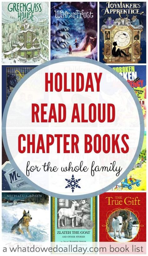 Holiday Read Alouds, Read Aloud Chapter Books, Christmas Read Aloud, Human Psychology, Winter Books, Read Aloud Books, Family Reading, Read Alouds, Holiday Books