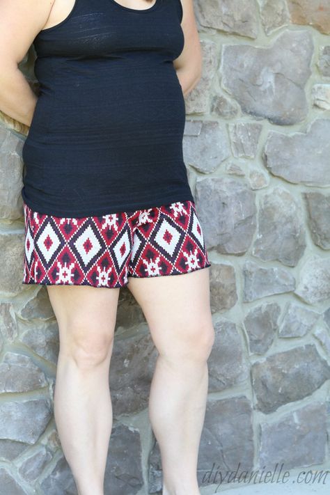 Free Maternity Sewing Patterns, Maternity Shorts Pattern, Diy Maternity Dress, Palazzo Pattern, Diy Maternity Clothes, Maternity Sewing Patterns, Maternity Patterns, Maternity Sewing, Wrap Skirt Pattern