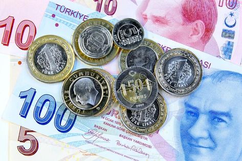 Coins on Turkish paper money. 100 TL lira. Turkish coins Coins on Turkish bill T #Sponsored , #sponsored, #paid, #paper, #Coins, #coins, #money Turkish Money, Paper Money, Stock Images, Personalized Items, The 100, Graphic Design, Money, Pattern, Quick Saves