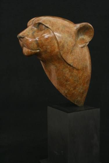 Saatchi Art Artist Adam Binder; Sculpture, “Cheetah Head” #art Bronze Sculpture Art, Head Art, Sculptures For Sale, Animal Sculpture, Marble Sculpture, Wooden Sculpture, Buy Original Art, Arte Animal, Abstract Sculpture