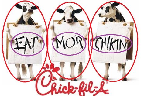 Logan Thatcher Famous Advertisements, Eat Mor Chikin, Chick Fil A, Advertising Campaign, Brand Strategy, Color Design, Color, Design