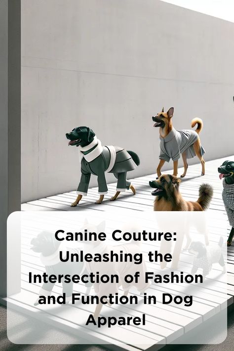 Canine Couture: Unleashing the Intersection of Fashion and Function in Dog Apparel Pet Paradise, Spotted Animals, Safety Products, Animal Protection, Dog Apparel, Pet Fashion, Healthy Pets, Pet Safety, Pet Safe