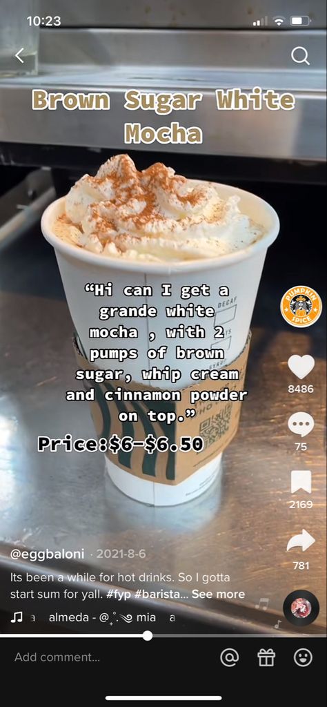 Best Coffee Starbucks Orders, Starbucks Drinks That Dont Have Coffee, Got Starbucks Drinks, Lattes From Starbucks, Coffee From Starbucks Orders, Drink Orders Starbucks, Amazing Starbucks Orders, Coffee To Order At Starbucks, Starbucks Recipes Orders