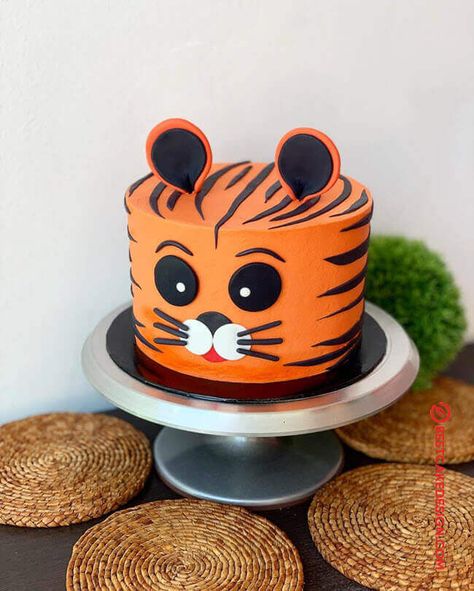 50 Tiger Cake Design (Cake Idea) - October 2019