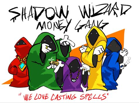 Wizard Graffiti, Shadow Wizard Money Gang, Shadow Wizard, Money Gang, Album Artwork Cover Art, Casting Spells, 밈 유머, Graffiti Doodles, Arte 8 Bits