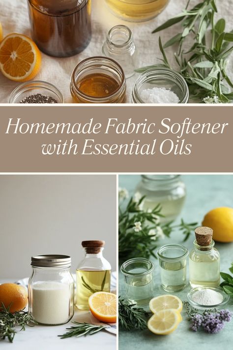 Give your laundry a natural boost with this DIY fabric softener made with essential oils! It’s eco-friendly, gentle on your clothes, and leaves everything smelling fresh. 🧴✨ #DIYFabricSoftener #EssentialOilsForLaundry #EcoFriendlyCleaning #SustainableLiving #NaturalLaundryCare Fabric Softener Homemade, Soften Towels, Fabric Softener Recipe, Diy Dryer Sheets, Natural Fabric Softener, Diy Fabric Softener, Essential Oils For Laundry, Homemade Fabric Softener, Homemade Cleaners Recipes