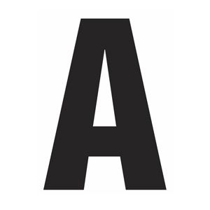 Big A. Big letters, clean, vector files (not bitmaps!). Solid black A4 sized letter, 1 character per page. Print onto white or coloured paper. Small Alphabet Letters, Letter Worksheets Kindergarten, A Capital Letter, Diy Birthday Gifts For Him, Small Alphabets, How To Make Letters, Old Cartoon Characters, Alphabet Templates, Printable Alphabet Letters