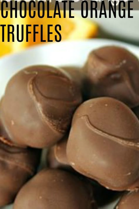 Chocolate Orange Truffles Pioneer Woman Easy Chocolate Orange Ice Cream, Cookie Recipes Using Chocolate Chips, Baileys Chocolate Orange Pots, Orange Cream Chocolates, Copycat Sees Candy Recipes, Maple Truffles, Orange Truffles Recipe, Chocolate Orange Truffles, Orange Truffles