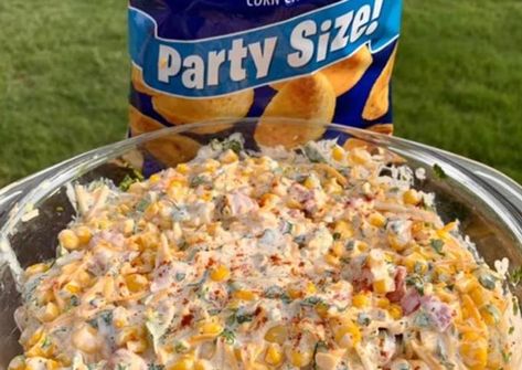 Mexi Corn Dip With Rotel, Summer Dip Recipes, Cowboy Caviar Dip, Corn Dip Recipe, Summer Dip, Rotel Dip, Corn Dip Recipes, Dips Recipes, Delicious Dips