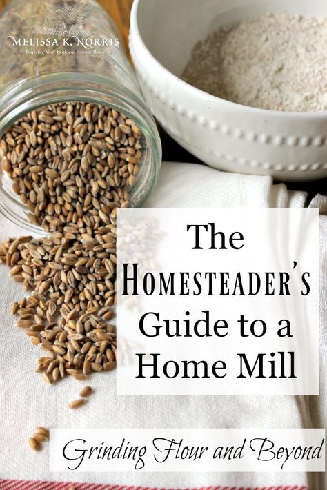 Making Your Own Flour, Grain Mill Diy, Grain Mill Recipes, Mockmill Recipes, Grinding Flour At Home, Home Milled Flour Recipes, Milled Flour Recipes, Fresh Milled Flour Recipes, Grinding Your Own Flour