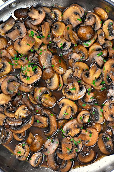 Red Wine Mushroom Sauce for Steak Wild Mushroom Sauce For Steak, Red Wine Mushroom Pasta, Red Wine Peppercorn Sauce For Steak, Sherry Wine Sauce, Red Wine Mushroom Sauce Steaks, Mushroom Wine Sauce For Steak, Mushroom Topping For Steak, Garlic Sauce For Steak, Red Wine Steak Sauce